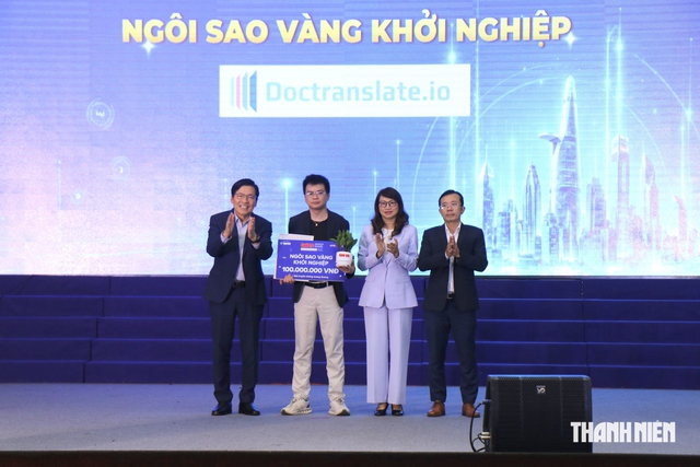 Nền tảng dịch thuật AI Doctranslate.io đoạt Ngôi sao vàng khởi nghiệp Tuổi Trẻ Startup Award 2026 - Ảnh 1.