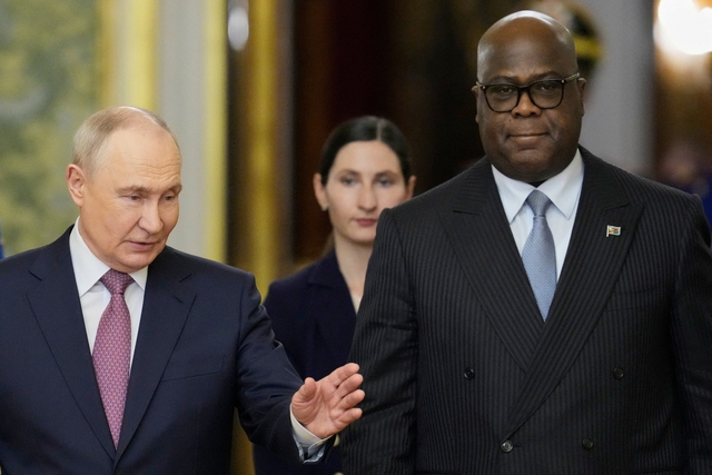 Lãnh đạo CHDC Congo nhờ Tổng thống Putin giúp kết thúc đối đầu với Rwanda - Ảnh 1.