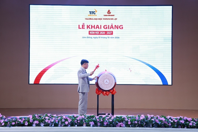 YersinUni khai giảng năm học 2026 - 2027, đánh dấu 22 năm hình thành và phát triển - Ảnh 1.