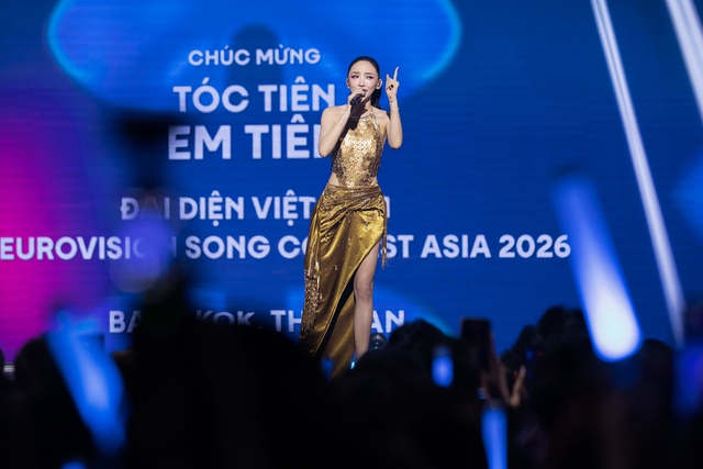 'Em tiên' chính thức cùng Tóc Tiên tiến ra đấu trường quốc tế - Ảnh 2.
