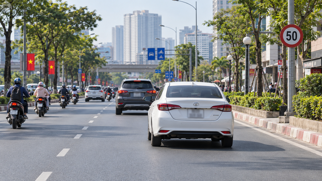 Chạy ô tô dưới 60 km/giờ, khoảng cách an toàn có bắt buộc bao nhiêu mét? - Ảnh 1.