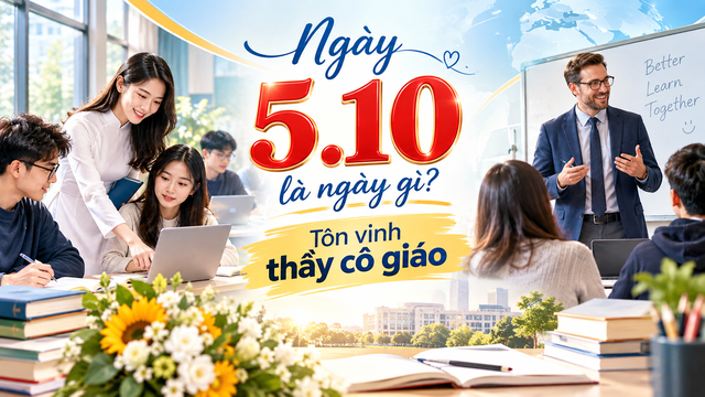 Hôm nay 5.10 là ngày đặc biệt dành cho các thầy cô giáo, bạn có biết? - Ảnh 1.