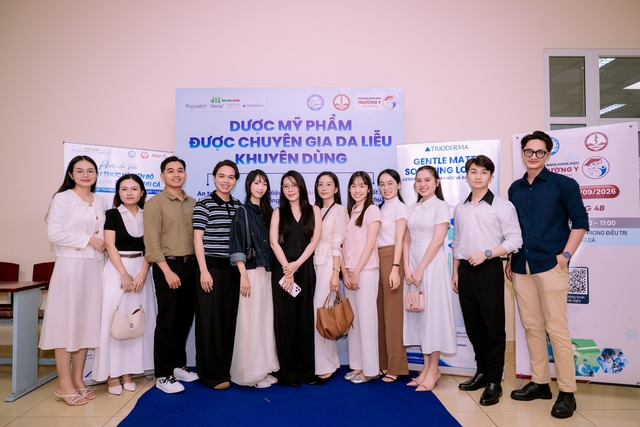 Trioderma - Dược mỹ phẩm Việt tại Hội nghị Khoa học Trường Y năm 2026- Ảnh 1.