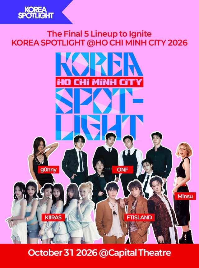 KOREA SPOTLIGHT 2026: Âm nhạc Hàn Quốc - Việt Nam giao lưu và biểu diễn trực tiếp- Ảnh 1.