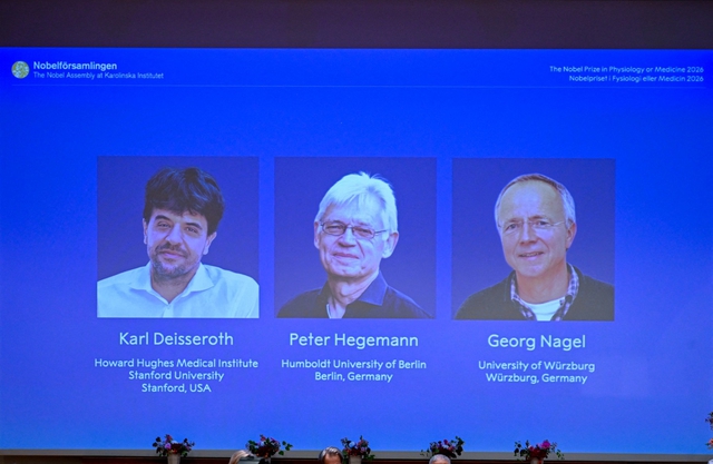 Bộ ba nhà khoa học Mỹ - Đức đoạt giải Nobel Y sinh - Ảnh 1.