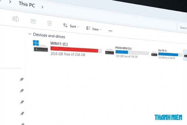 L&yacute; do ổ C tr&ecirc;n m&aacute;y t&iacute;nh Windows li&ecirc;n tục đầy - Ảnh 1.