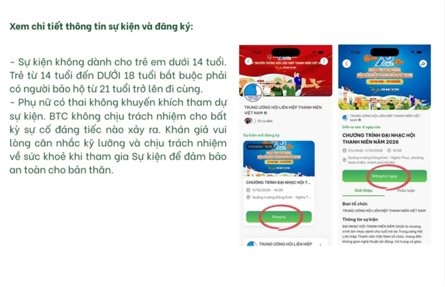 Cơ hội nhận được vé dự concert Đại nhạc hội thanh niên 2026 - Ảnh 6.