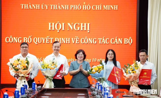 Thành ủy TP.HCM điều động 4 cán bộ về Ban Nghiên cứu phát triển - Ảnh 1.
