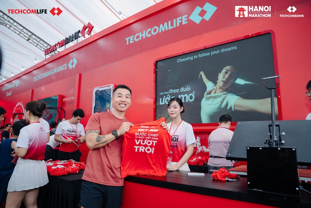 Dấu ấn Techcom Life tại Giải Marathon Quốc tế H&agrave; Nội Techcombank m&ugrave;a thứ 5- Ảnh 3.