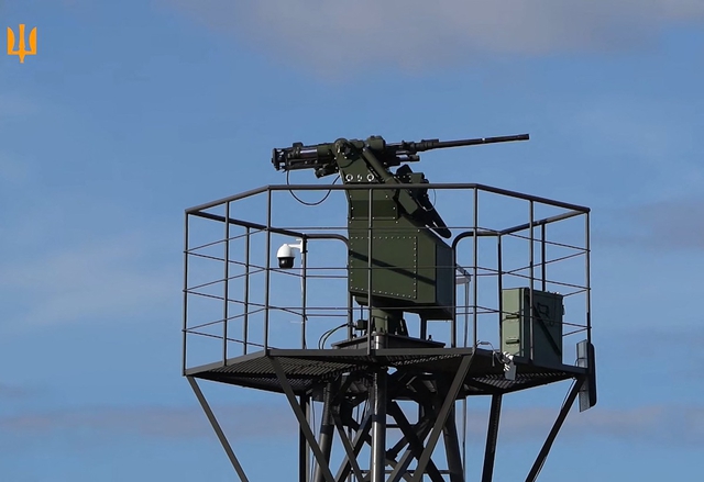 Ukraine triển khai súng robot AI săn UAV - Ảnh 1.