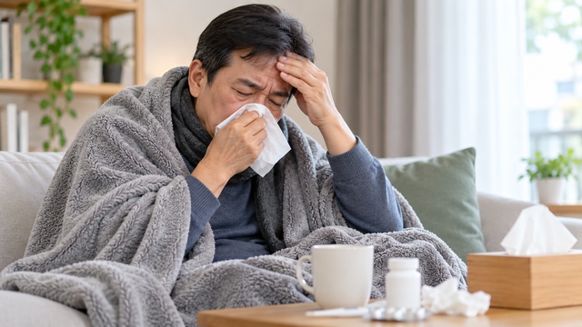 Người lớn mắc cúm: Có nên xông hơi, tập thể dục cho ra mồ hôi? - Ảnh 2.