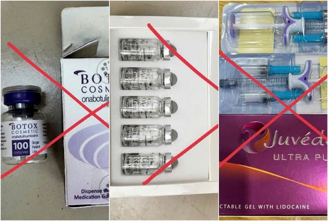 Triệt ph&aacute; đường d&acirc;y chuy&ecirc;n sản xuất, san chiết filler, botox thẩm mỹ trị gi&aacute; 500 tỉ- Ảnh 1.