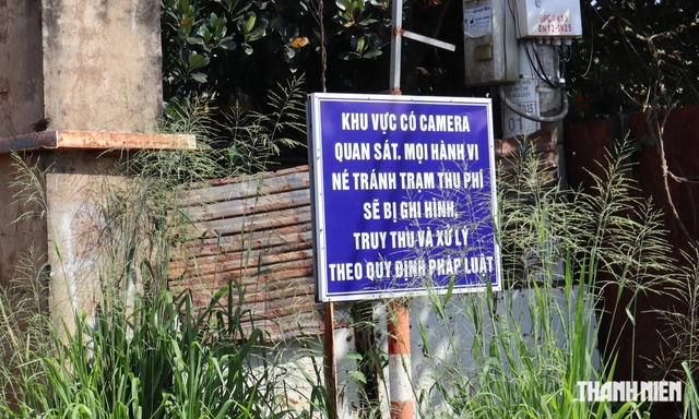 Bảng'Né trạm thu phí sẽ bị ghi hình, truy thu và xử lý' khiến tài xế hoangmang - Ảnh 1.