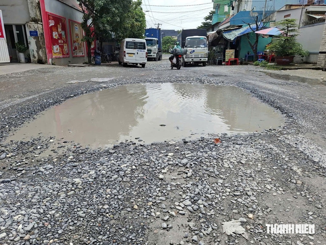 TP.HCM: Nỗi lo khi đi qua những 'ổ gà, ổ voi'- Ảnh 1.