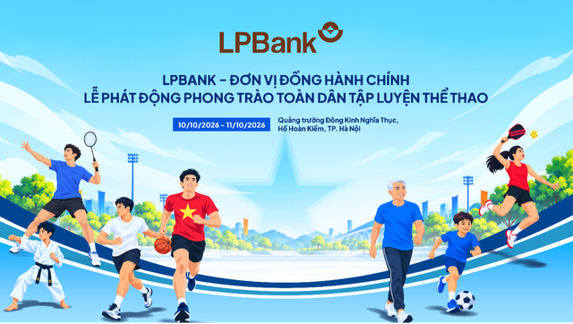 LPBank lan tỏa ‘Khỏe thể chất - Trọn Lộc Phát’ qua sự kiện thể thao cộng đồng - Ảnh 1.