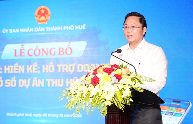 Huế công bố 3 nền tảng số từ lời hứa của Chủ tịch Lê Trí Thanh- Ảnh 1.