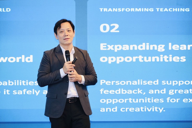 AI giúp trả bài nhanh hơn, đánh giá học sinh không chỉ nhìn đáp án- Ảnh 1.