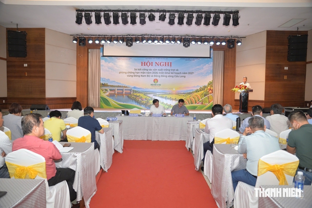 Hạn mặn 'đe dọa' ĐBSCL- Ảnh 1.