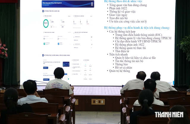 Lãnh đạo TP.HCM giao việc, nhắc việc trên nền tảng số - Ảnh 3.