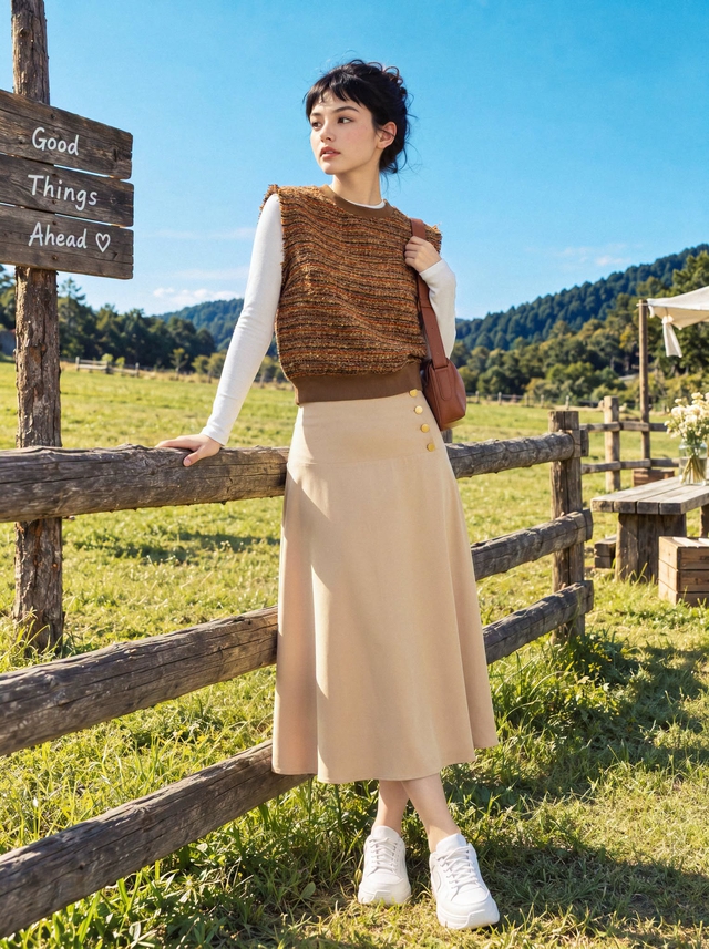 Tận hưởng trọn vẹn mùa lạnh cùng trang phục len, da và dạ tweed sang chảnh- Ảnh 3.