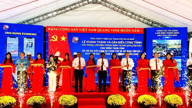 Lần đầu tiên, cư dân Côn Đảo đón tết có lưới điện thông minh - Ảnh 3.