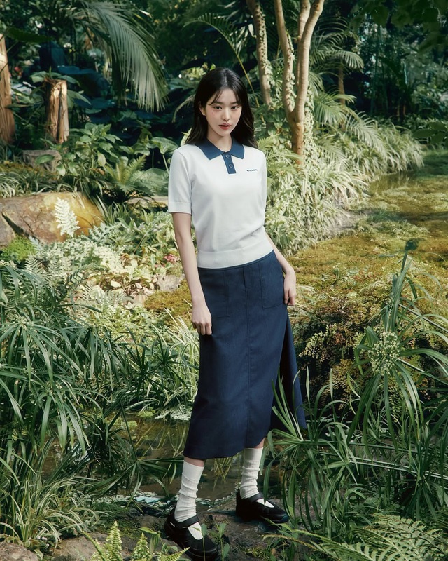 Hóa nữ sinh duyên dáng ngày xuân cùng phong cách preppy kinh điển- Ảnh 4.