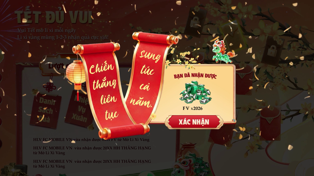 EA SPORTS FC Mobile Việt Nam tung sự kiện &lsquo;Tết đủ đầy&rsquo;: L&igrave; x&igrave; 22.026 đ&aacute; qu&yacute; - Ảnh 2.
