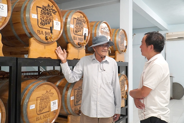 40 năm gắn b&oacute; với c&acirc;y nho Kh&aacute;nh H&ograve;a - Ảnh 2.