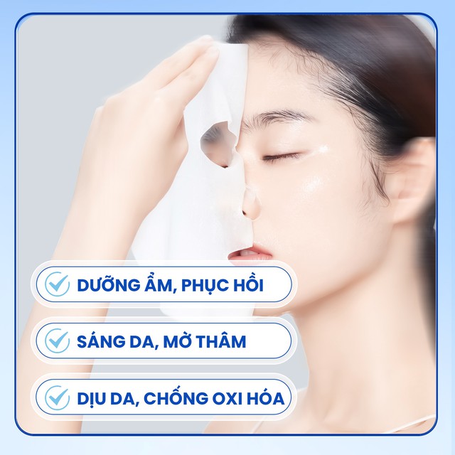 Mặt nạ Trioderma c&oacute; tốt kh&ocirc;ng m&agrave; đắp xong da căng mọng, bật tone trắng s&aacute;ng?  - Ảnh 6.