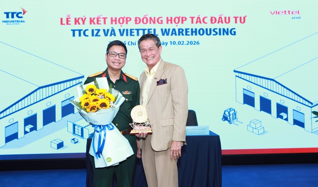 TTC IZ k&yacute; kết hợp đồng hợp t&aacute;c đầu tư với Viettel Warehousing- Ảnh 5.