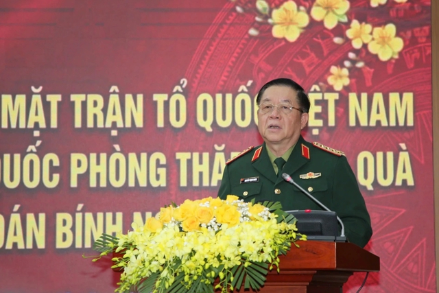 Đại tướng Nguyễn Trọng Nghĩa thăm, ch&uacute;c tết tại tỉnh Quảng Trị- Ảnh 1.