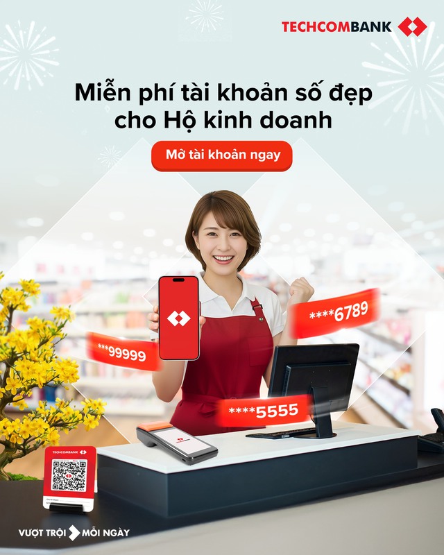 Techcombank v&agrave; cơ quan thuế: Hỗ trợ hộ kinh doanh thanh to&aacute;n kh&ocirc;ng d&ugrave;ng tiền mặt- Ảnh 4.