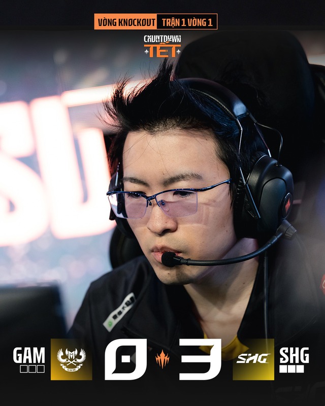 Từ lợi thế th&agrave;nh sụp đổ: GAM thất bại bạc nhược 0-3 - Ảnh 1.