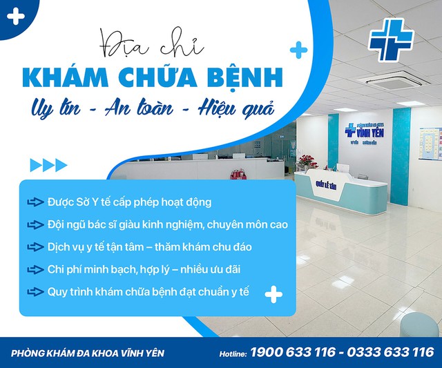 Ph&ograve;ng kh&aacute;m Đa khoa Vĩnh Y&ecirc;n - Uy t&iacute;n v&agrave; tận t&acirc;m- Ảnh 1.