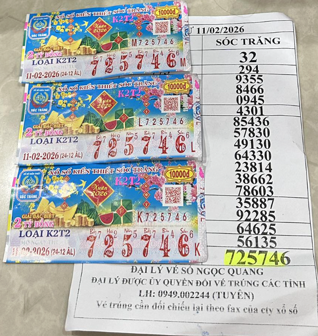 Nhiều người Cà Mau 'thần tài gõ cửa', có người trúng 6 tỉ xổ số miền Nam - Ảnh 2.