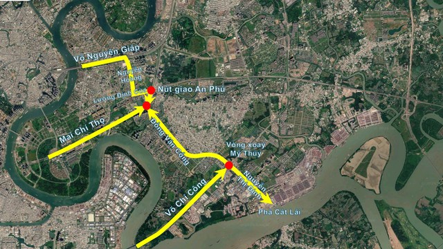Từ TP.HCM về qu&ecirc; ăn tết 2026: CSGT C&aacute;t L&aacute;i chỉ c&aacute;ch tr&aacute;nh kẹt xe - Ảnh 4.