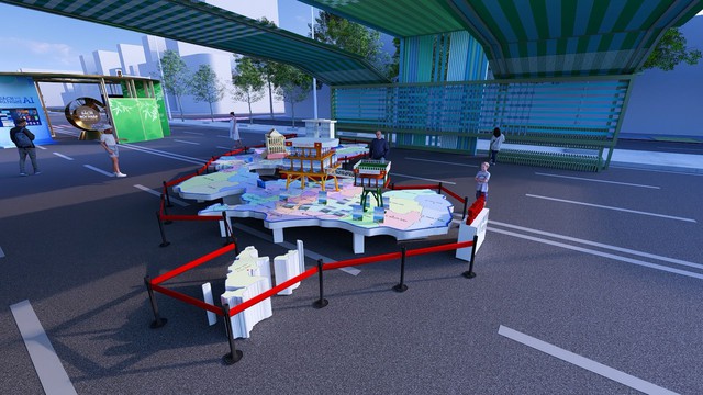 Trải nghiệm triển l&atilde;m 'TP.HCM sau s&aacute;p nhập' qua c&ocirc;ng nghệ cao- Ảnh 2.