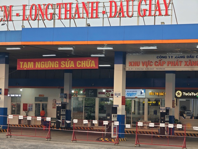 Xe đi cao tốc TPHCM-Long Th&agrave;nh-Dầu Gi&acirc;y c&oacute; thể đổ xăng tại 11 c&acirc;y xăng l&acirc;n cận- Ảnh 2.