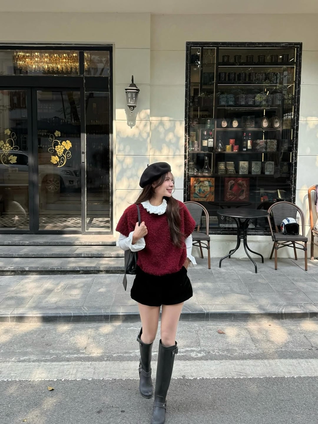 Hóa nàng xuân tinh khôi với sự kết hợp giữa sắc đỏ và trắng- Ảnh 6.