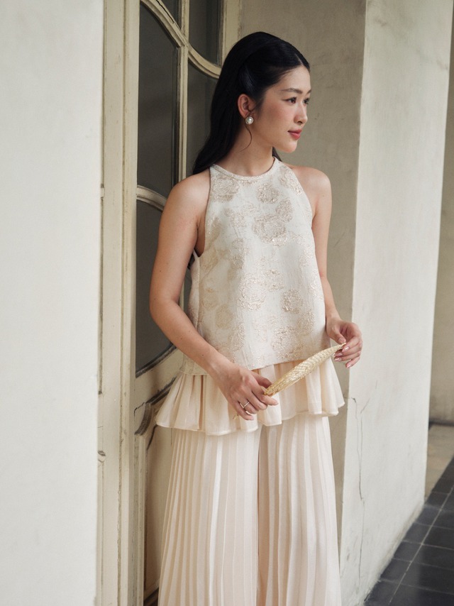 Áo gấm xuống phố, tô điểm ngày đầu năm rạng rỡ- Ảnh 8.