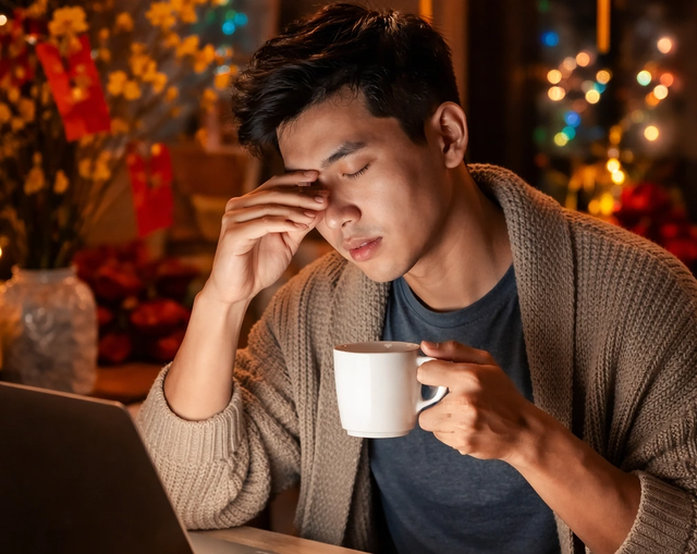 Đừng để sau tết l&agrave; xuống sức: 3 th&oacute;i quen cần dừng ngay - Ảnh 1.