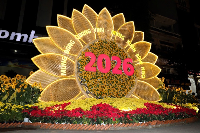 Cần Thơ: Đường hoa nghệ thuật d&agrave;i hơn 300m mở cửa đ&oacute;n kh&aacute;ch- Ảnh 4.