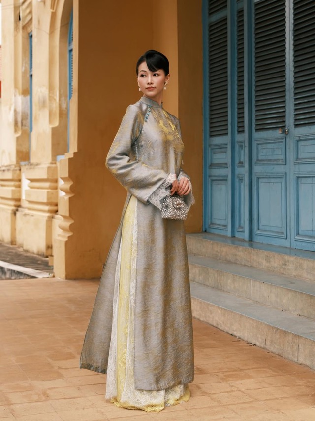 Tôn vinh trang phục ngày tết với túi ngọc trai kiêu sa- Ảnh 2.