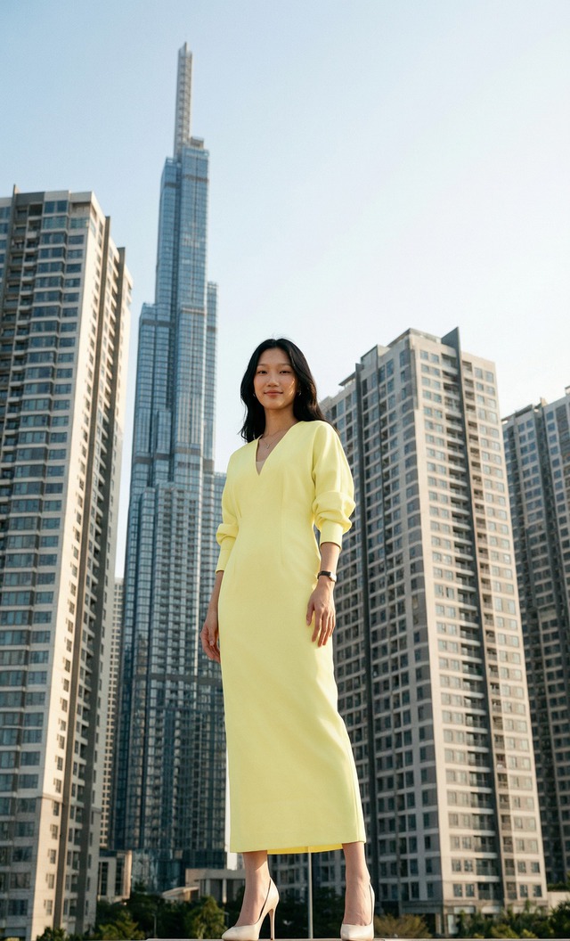 Thu hút nơi công sở đầu năm cùng váy dài, quần ống rộng và giày cao gót- Ảnh 2. Thu hút nơi công sở đầu năm cùng váy dài, quần ống rộng và giày cao gót- Ảnh 2.