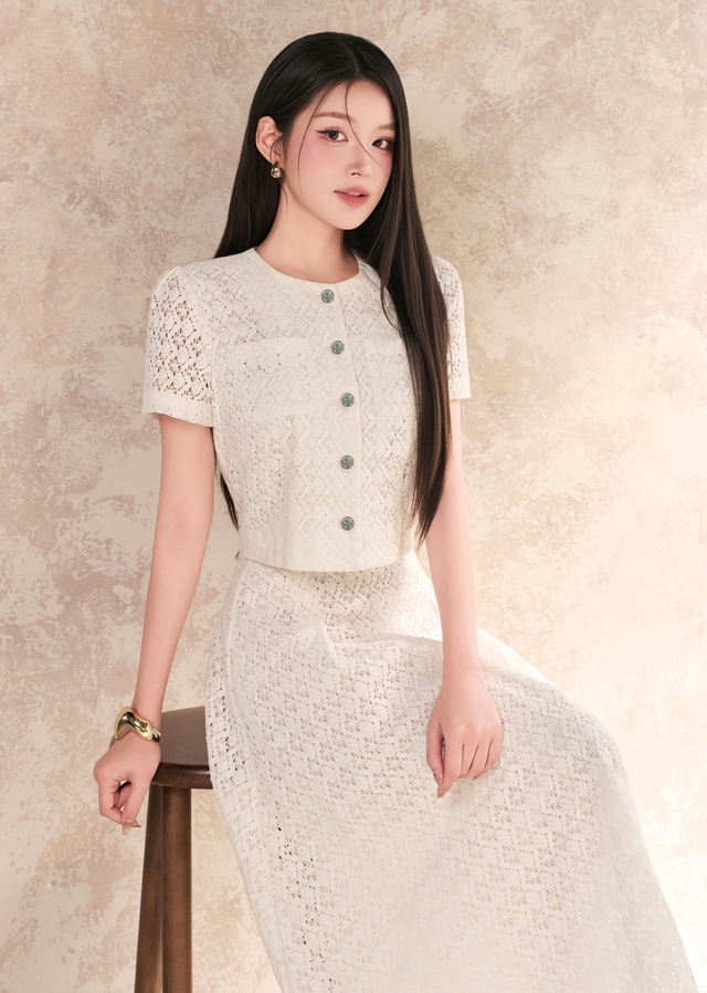 Hóa 'nàng xuân' qua các set đồng bộ trẻ trung, thời thượng- Ảnh 5.