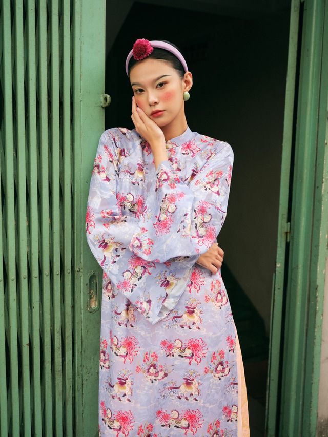 5 gam màu áo dài không thể thiếu trong ba ngày tết- Ảnh 10.