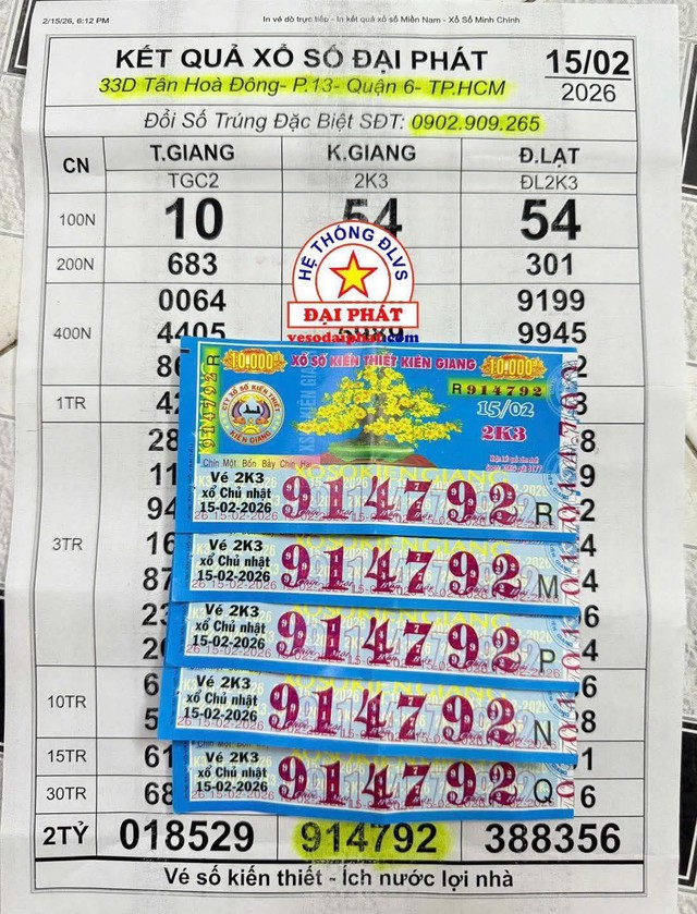 29 tết, khách TP.HCM trúng độc đắc 10 tỉ xổ số miền Nam, nhận 500 triệu tiềnmặt - Ảnh 1.