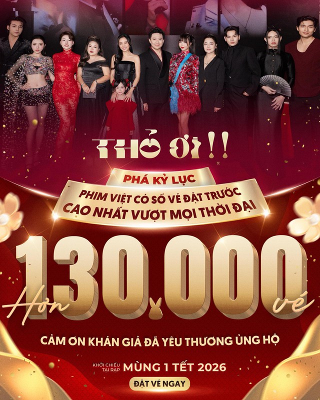 Phim tết của Trấn Thành phá kỷ lục doanh thu vé đặt trước- Ảnh 1. Phim tết của Trấn Thành phá kỷ lục doanh thu vé đặt trước- Ảnh 1.