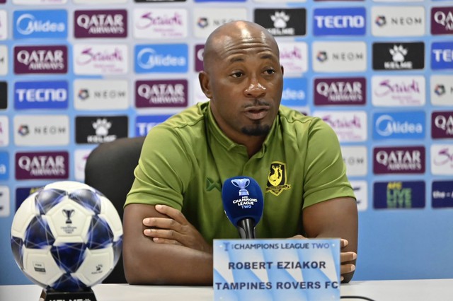 HLV Tampines nói điều bất ngờ khi CLB CAHN bị AFC xử thua: ‘Chúng tôi sẽ ghi nhiều bàn hơn đối thủ’- Ảnh 1. HLV Tampines nói điều bất ngờ khi CLB CAHN bị AFC xử thua: ‘Chúng tôi sẽ ghi nhiều bàn hơn đối thủ’- Ảnh 1.