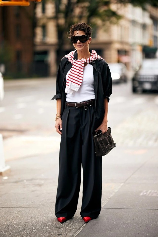 Làm mới quần tây cổ điển với phong cách đương đại- Ảnh 4.